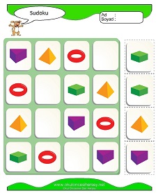 Sudoku Çocuk Bulmacaları